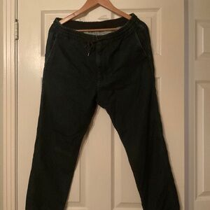 Men’s BEAMS HEART Sporty Easy Pants jogger large dark Indigo